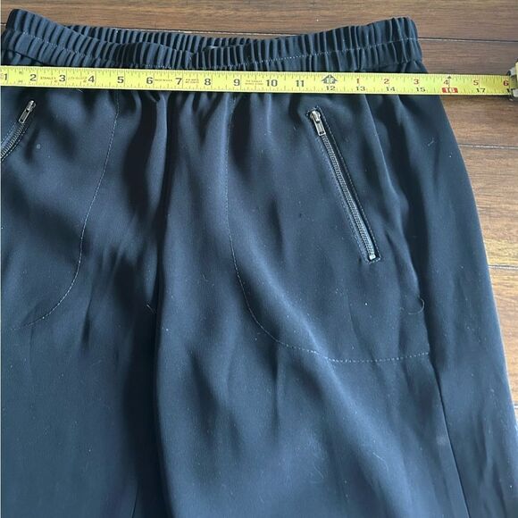 J. Crew Black Joggers Zipper Pockets Size 2 - Picture 12 of 14